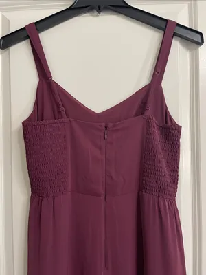 NWT Abercrombie & Fitch Ruffle Tiered Maxi Dress Size Medium Tall thumbnail 9