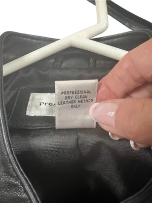 Preston & York Black Lambskin Leather Jacket thumbnail 2