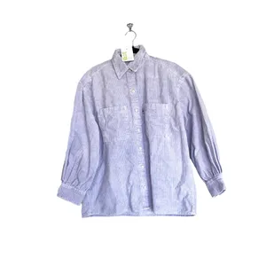 Nwt Levi'S - Jovi Relaxed Shirt In Purple Garment Dye thumbnail 11