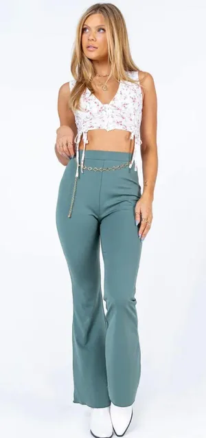 Floral Crop Top thumbnail 4