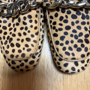 Steve Madden calf hair animal print mules slides thumbnail 6