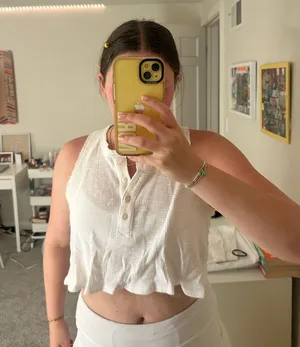 Aerie Waffle Tank Top thumbnail 1