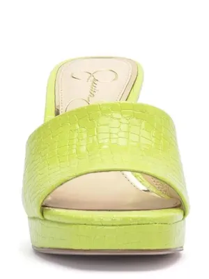 Jessica Simpson Women's Elyzza High Heel Slip On Platform Sandal thumbnail 3