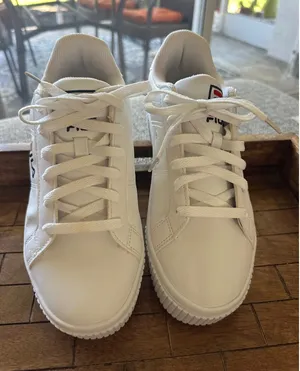 Fila Womens Panache 5CM00772-125 White Casual Shoes Sneakers‎ Size 8.5 thumbnail 1