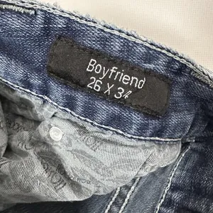 Rock & Roll Cowgirl Boyfriend Jeans Blue Denim Womens Size 28x32.5 thumbnail 5