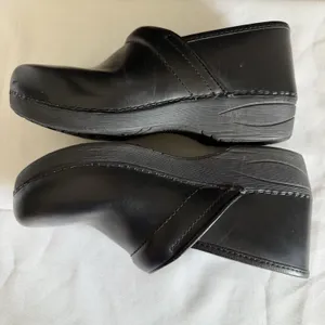 Dansko XP 2.0 Womens‎ 40 EU (9.5/10 US) Black Leather Professional Nurse Shoes thumbnail 7