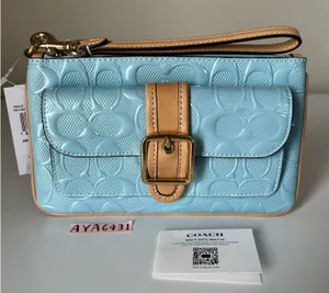 Coach Ashton Wristlet In Signature Leather thumbnail 1