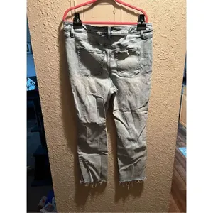 m Jeans By Maurices Light Colored Mid-Rise Kick Boot Ankle Jeans Woman’s Size 16 thumbnail 8