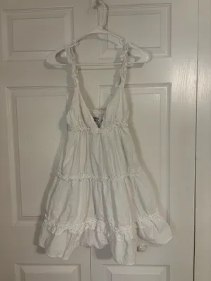 princess polly white mini dress thumbnail 2