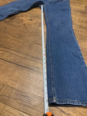 Abercrombie & Fitch Dark Wash High Rise Slim Straight Jeans Size 27 / 4 Long thumbnail 6