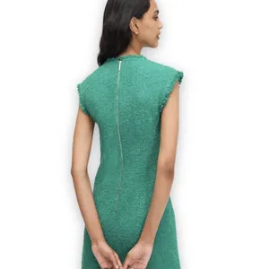 Kate Spade New York sequin tweed shift dress‎ in Plaza green Size 10 thumbnail 2