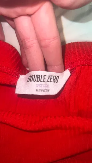 Double Zero Strapless Bodysuit red thumbnail 3