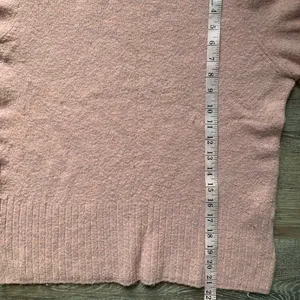 Madewell Blush Pink Turtleneck Sweater Merino Wool & Alpaca Blend L thumbnail 4