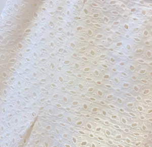 Tommy Hilfiger White Eyelet Pleat Skirt 12 Retro Preppy Cottagecore Lined thumbnail 3