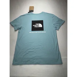 The North Face Women's Short Sleeve Box NSE T-Shirt Blue Size XL NWT thumbnail 3