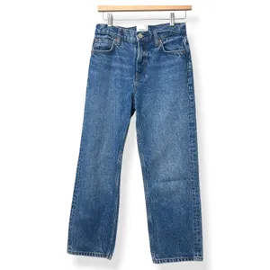 Reformation Cary/Val 90s High Rise Jeans Cotton Blue Wash Classic Womens‎ 24 thumbnail 2