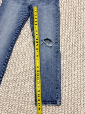 Pilcro by Anthropologie Slim Straight Leg jeans size 28 thumbnail 4