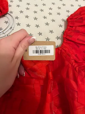 Vestique Red Dress thumbnail 3