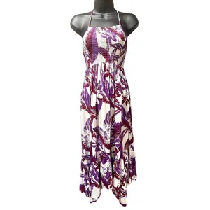 Free People Heat Wave Maxi Slip Tropical Floral Dress XS thumbnail 4