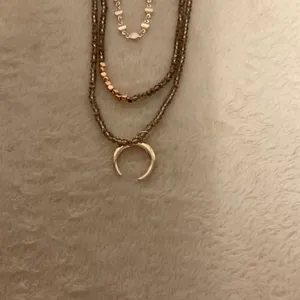 Pomina Three tier Necklace Gold thumbnail 2