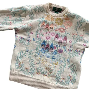 Vintage 80s Pastel Sweater 🔥 thumbnail 3