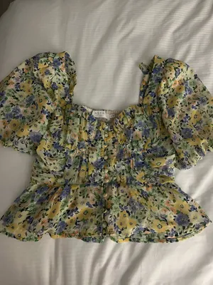 ASTR floral blouse  thumbnail 2