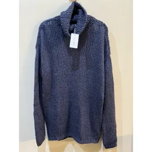 LOVERS + FRIENDS Independent Sweater in Blue Womens Turtleneck Revolve‎ Wool thumbnail 2