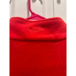 Woolrich‎ Womens Red Fleece Full Zip Vest Stand Collar XL Outdoor Gorpcore 18566 thumbnail 6