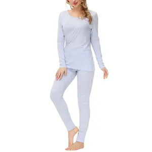 NWT Ink+Ivy Womens 2pc Shirt Pants Loungewear Set IIW16133S Artice Ice Blue S thumbnail 2
