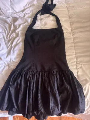 House of Harlow 1960 black mini bubble dress thumbnail 1
