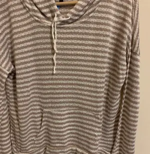 t/o Sweaters Hooded Lightweight Sweater Striped Nautical thumbnail 2
