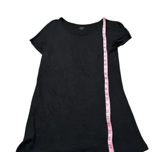 LOFT lightweight black t-shirt thumbnail 2