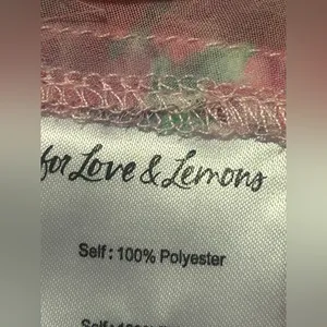 For Love & Lemons OAKLEY MINI DRESS size S thumbnail 5
