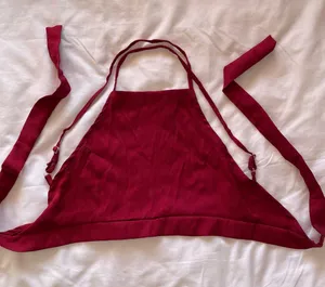 SheIn Tie Back Crop Top thumbnail 1