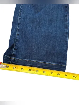 Women's Straight Leg Jeans in Dark Blue thumbnail 15
