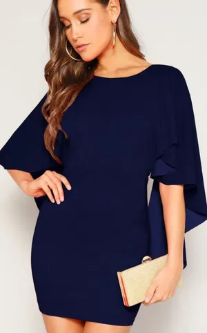 SheIn Open Back Dress thumbnail 1