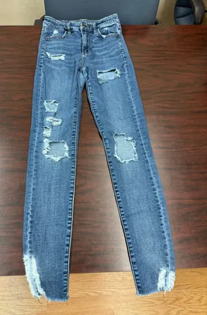 American Eagle Next Level Stretch Super Hi-Rise Jegging Jeans Size 4 Long thumbnail 1
