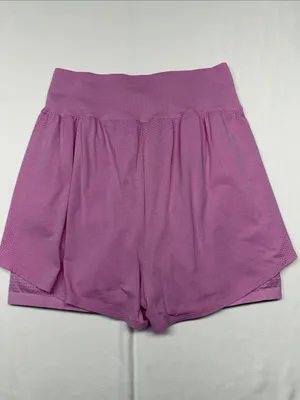 Gymshark Lavender Seamless 2-in-1 Shorts thumbnail 2