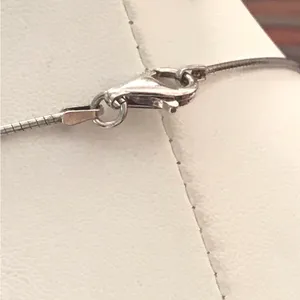 Silpada Sterling Silver Necklace Turquoise Square Pendant Slider thumbnail 8