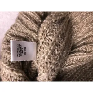 Zenana Womens 3X Oversized Cardigan Sweater‎ Tan Ribbed Knit Lantern Sleeve thumbnail 11