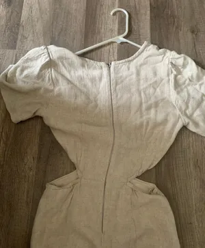Abercrombie Side Slit Midi Tie Dress thumbnail 2