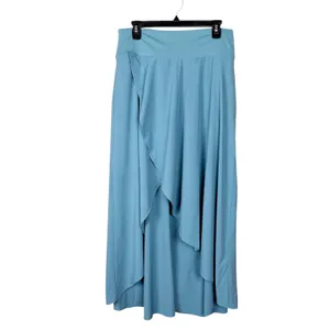 Halara Breezeful Maxi Skirt Size Large NWT 2-in-1 Balletcore Waterfall Hem thumbnail 2