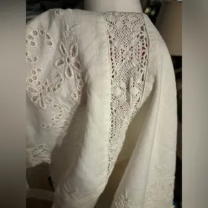 NWT Zara Eyelet Dress thumbnail 10