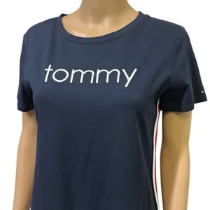 Tommy Hilfiger Embroidered Logo Blue Casual Short Sleeve Shirt Mini Dress Small thumbnail 4
