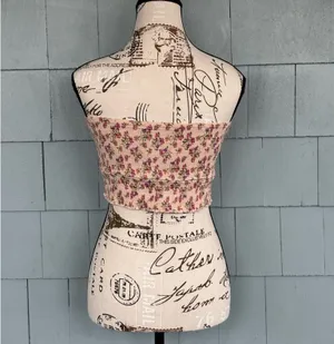 Free People Floral Crop Top thumbnail 3
