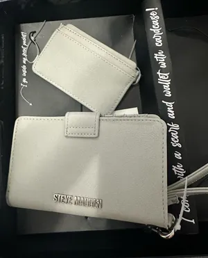 Steve Madden Light Gray Wallet with Cardholder Set NWT thumbnail 1
