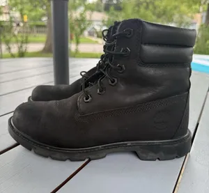 Timberland Women's Linden Woods 6 Inch Waterproof Boots Black A156S Size 6 thumbnail 1