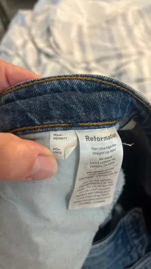 Reformation Elan Ultra High-Rise Jeans thumbnail 6