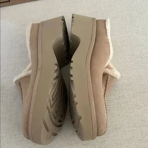 Ugg New Heights Cozy Clog Driftwood Shoes - Women'S 12, Nwot thumbnail 4