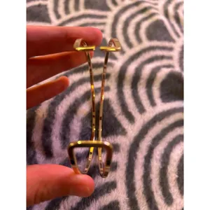 Fashion gold tone bangle jewlery thumbnail 3